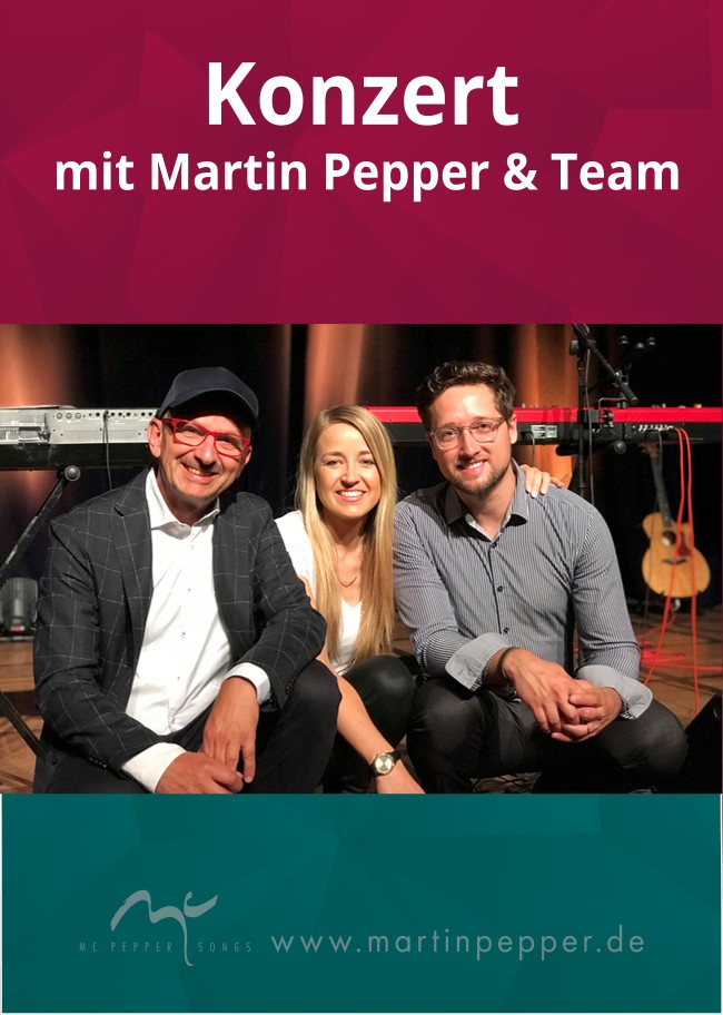 Martin Pepper live mit Jennifer & Jesuan