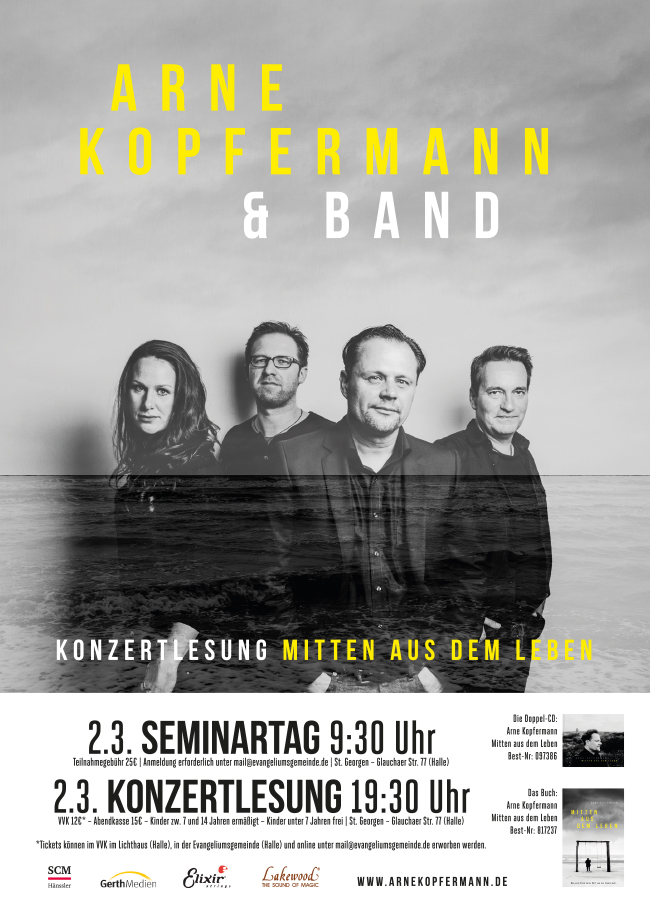 Konzertlesung Arne Kopfermann & Band