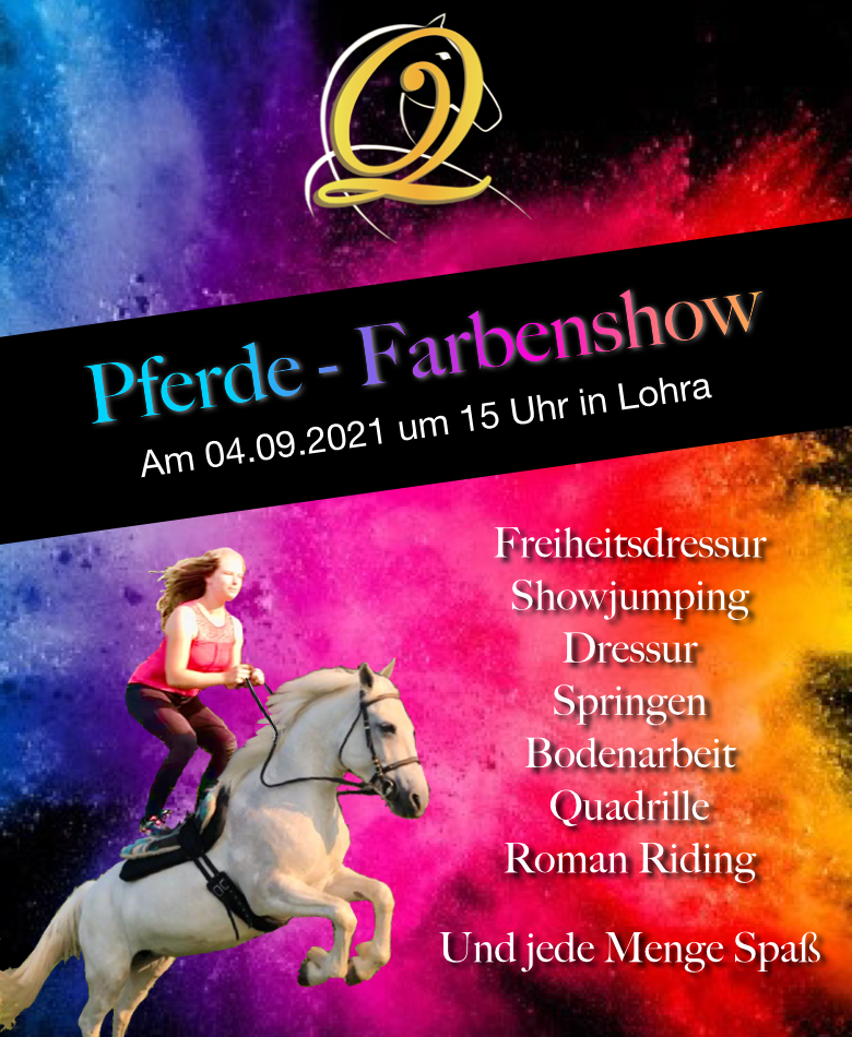 Pferdefarbenshow