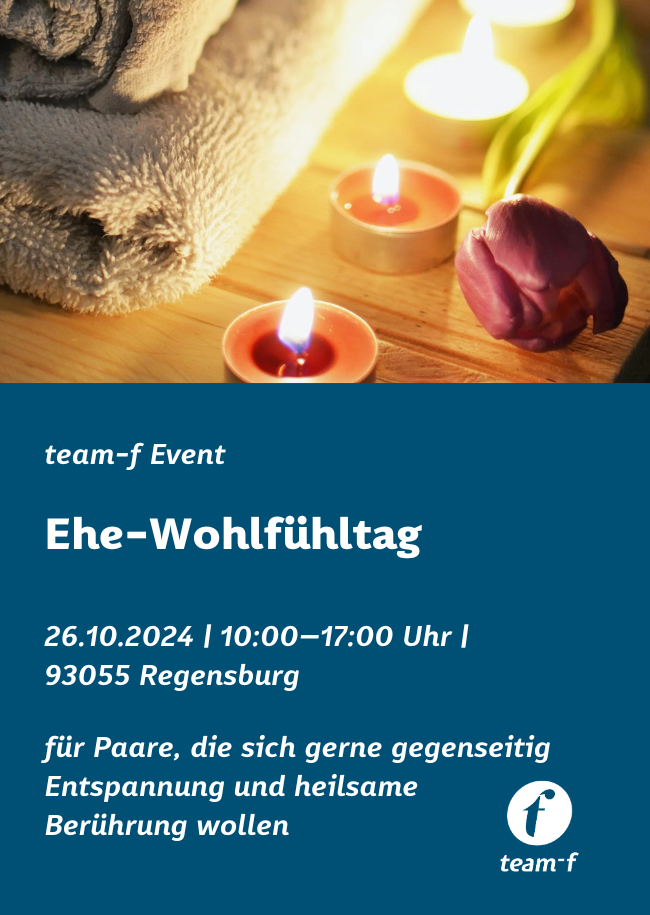 team-f: Ehe-Wohlfühltag
