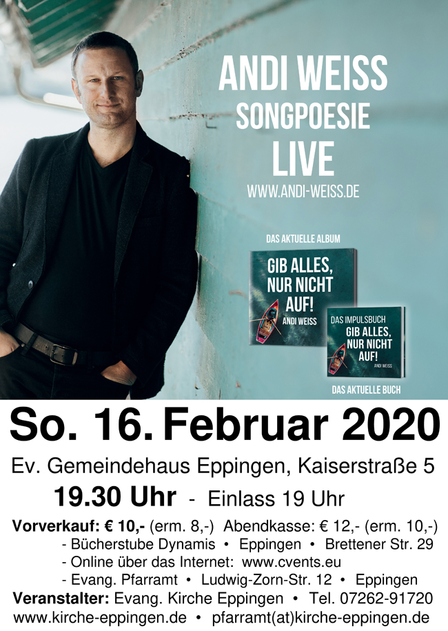 Konzert mit Andi Weiss