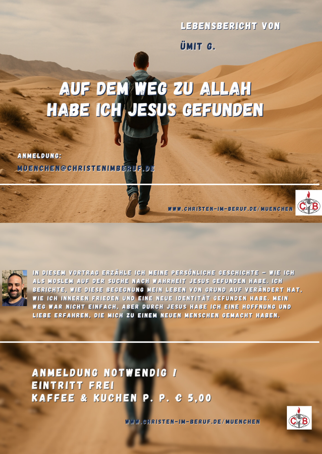 Auf dem Weg zu Allah habe ich Jesus gefunden | Ümit G.