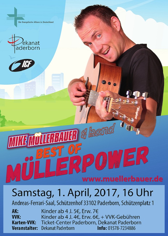 Mike Müllerbauer Konzert 'Best Of Müllerpower'