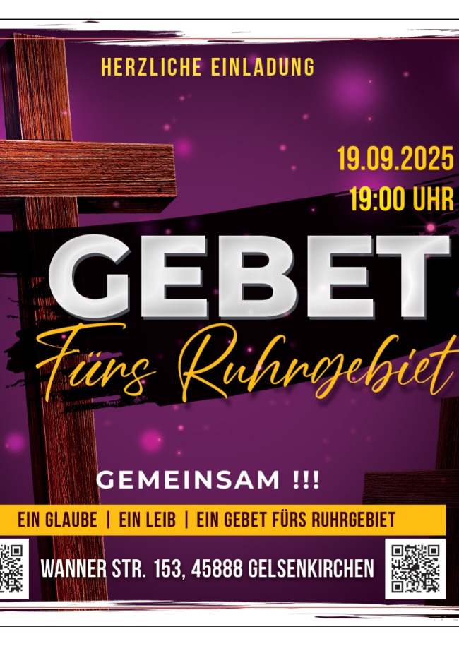 Gebet für das Ruhrgebiet