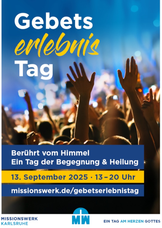 Gebetserlebnis-Tag am 13. September 2025