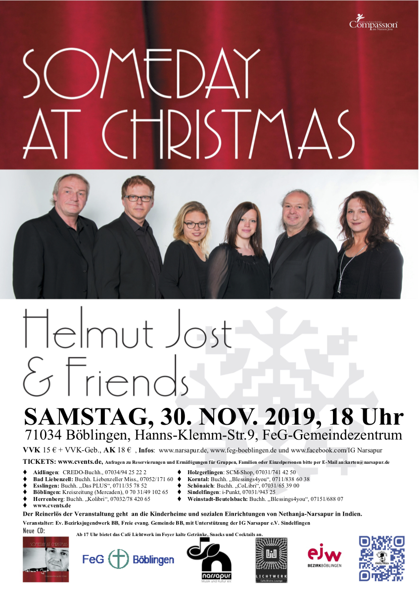 Weihnachtskonzert A-Capella Helmut Jost & friends