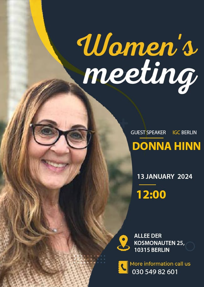Womens meeting mit Donna Hinn