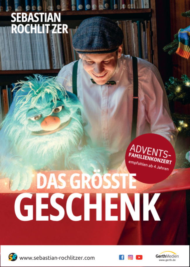 "Das größte Geschenk" Adventskonzert mit Sebastian Rochlitzer