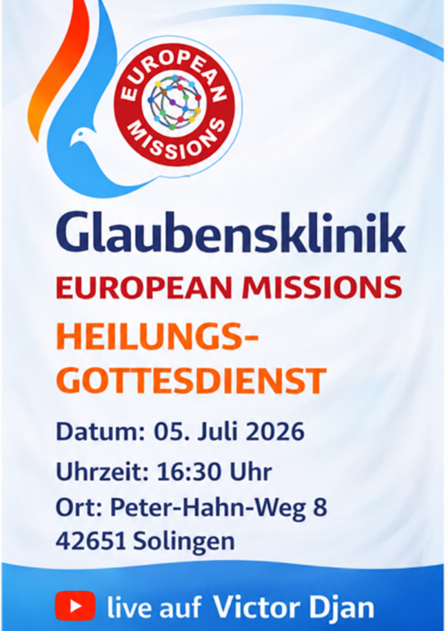 Glaubensklinik in Solingen & YouTube