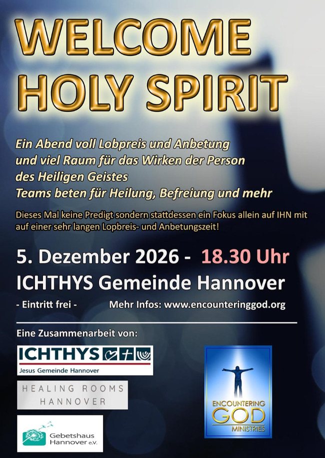 WELCOME HOLY SPIRIT