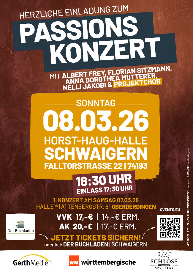 Passionskonzert mit Projektchor