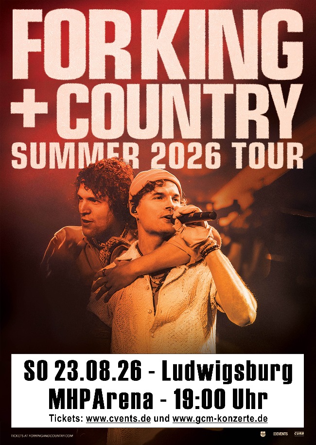For KING & COUNTRY in Ludwigsburg