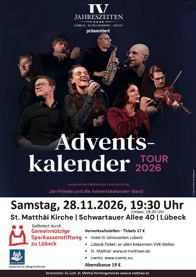 Adventskalenderkonzert 2026