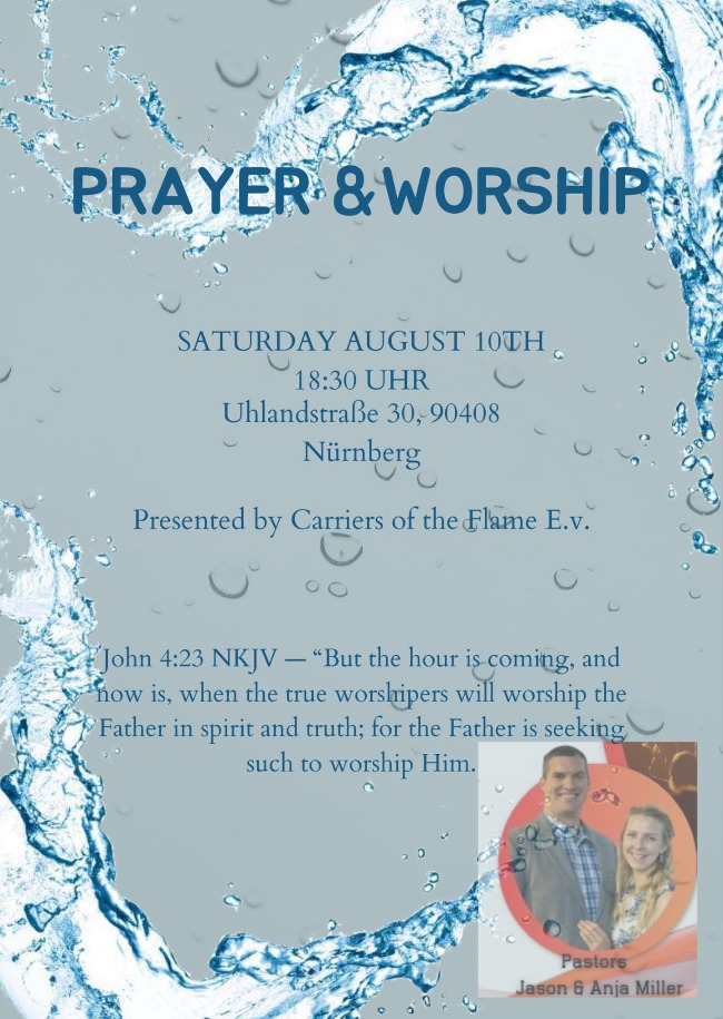 Prayer and Worship Evening
