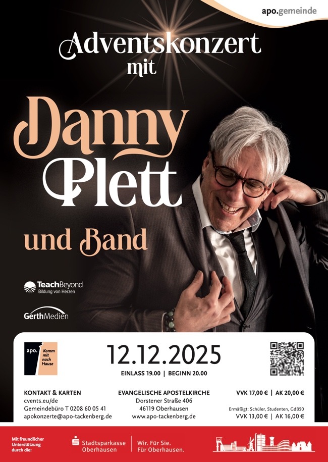 Adventskonzert mit Danny Plett & Band