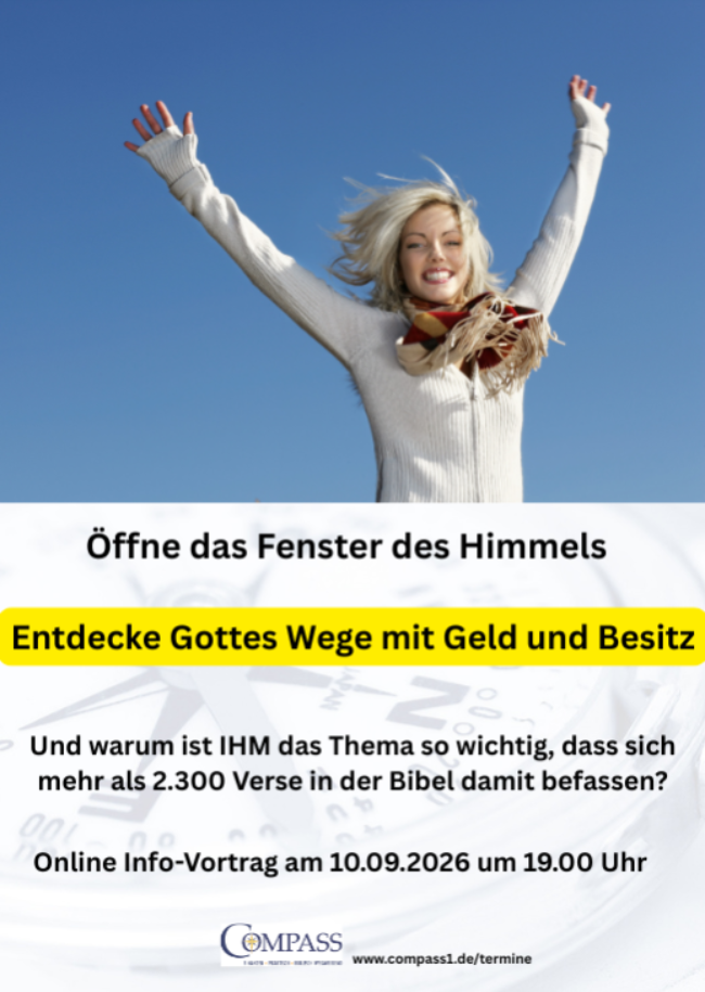 Öffne das Fenster des Himmels