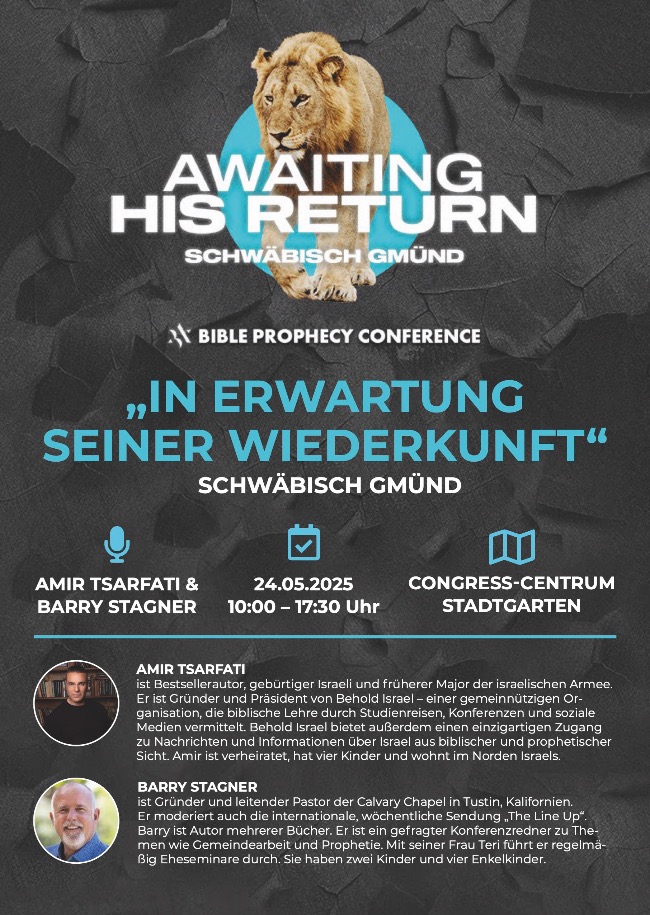 AWAITING HIS RETURN - KONFERENZ - SCHWÄBISCH GMÜND