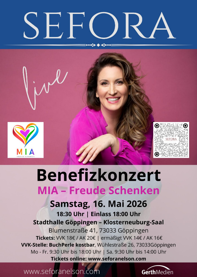 Benefizkonzert mit Sefora Nelson