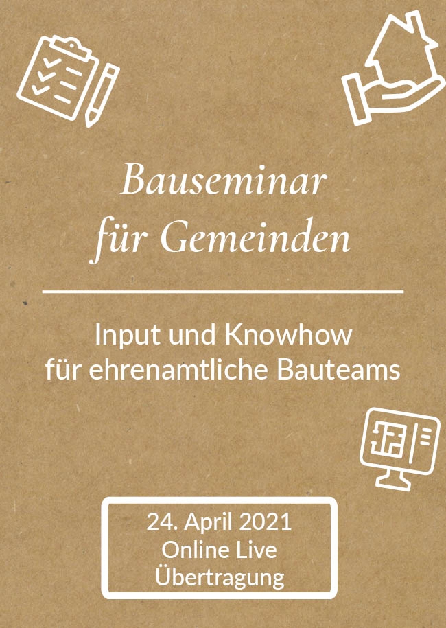 Bauseminar für Kirchengemeinden