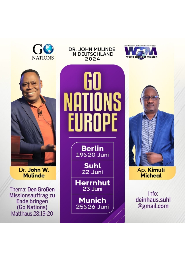 Dr. John Mulinde / GO NATIONS