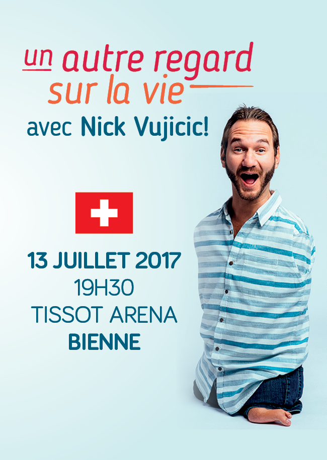 Un autre regard sur la vie avec Nick Vujicic