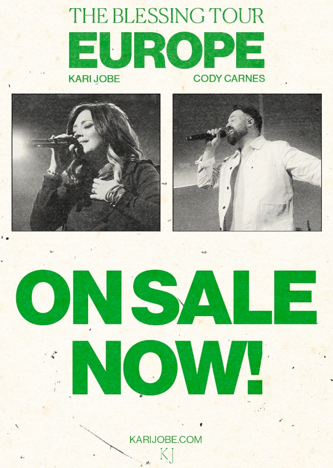 KARI JOBE feat. Cody Carnes | The Blessing Tour Europe
