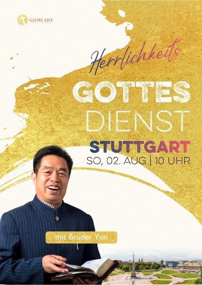 Herrlichkeitsgottesdienst mit Bruder Yun