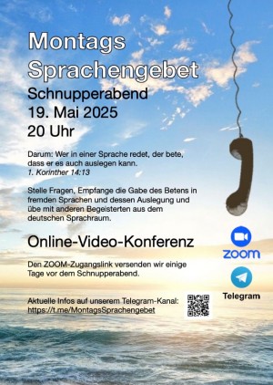 Montags Sprachengebet - Schnupperabend