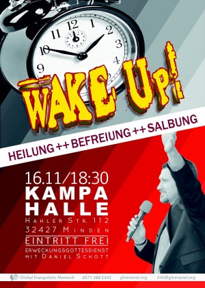 WAKE UP! – Erweckungs- und Heilungsgottesdienst