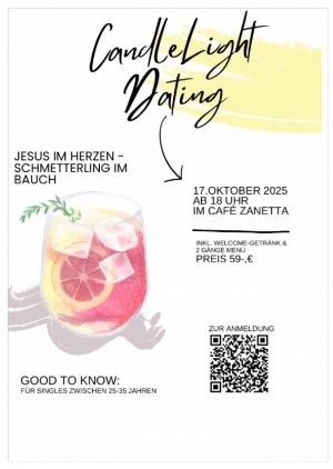 CandleLight Dating im café ZANETTA
