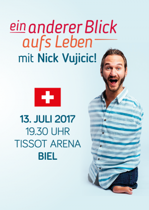 Ein anderer Blick aufs Leben mit Nick Vujicic