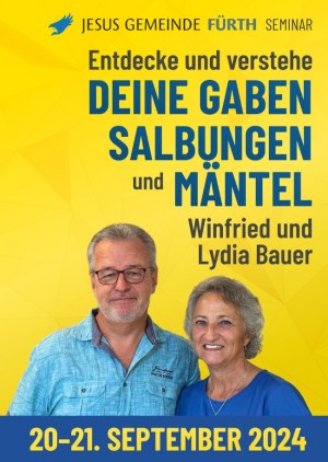 Entdecke und verstehe deine Gaben, Salbungen und Mäntel