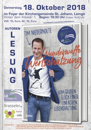 Lesung mit Tim Niedernolte