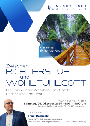 Zwischen Richterstuhl und Wohlfühlgott