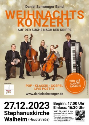 Weihnachtskonzert Auf der Suche nach der Krippe