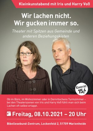 Wir lachen nicht. Wir gucken immer so.