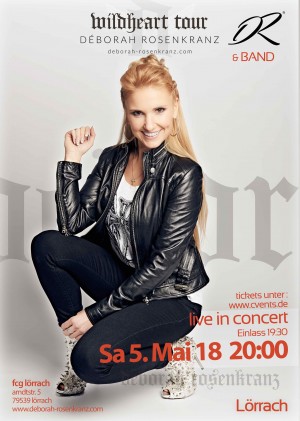 Konzert mit Déborah Rosenkranz & Band