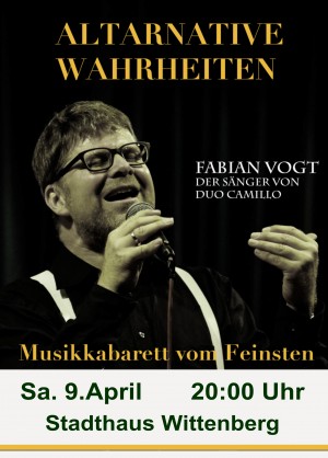 Fabian Vogt von Duo Camillo Altarnative Wahrheiten