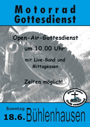 Motorradgottesdienst Bühlenhausen