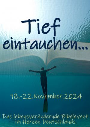 Tief eintauchen...