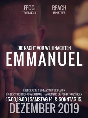 EMMANUEL - Samstag 19:00 Uhr