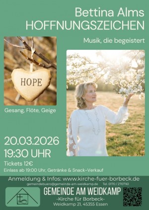 Bettina Alms - Hoffnungszeichen