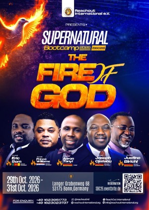 The Fire of God - Supernatural Bootcamp 2026