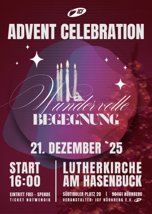 ICF Advent Celebration - 16 Uhr - Nürnberg