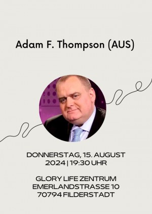 Prophetischer Abend mit Adam F. Thompson