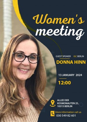 Womens meeting mit Donna Hinn