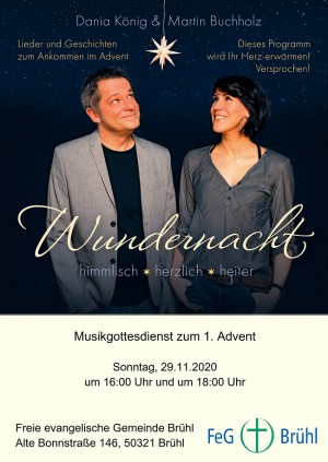 Wundernacht - Musikgottesdienst | 16:00 Uhr