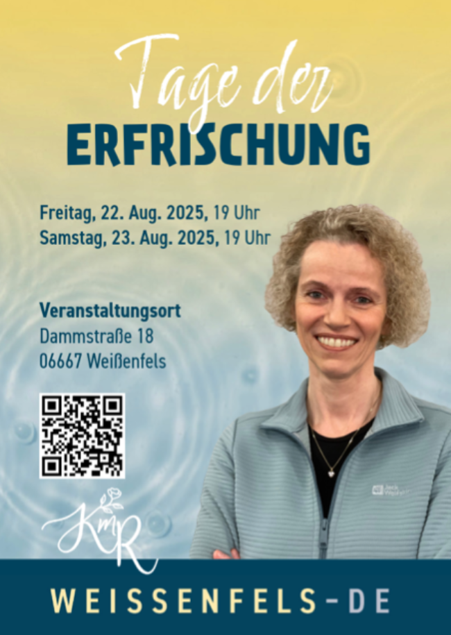Tage der Erfrischung in Weißenfels
