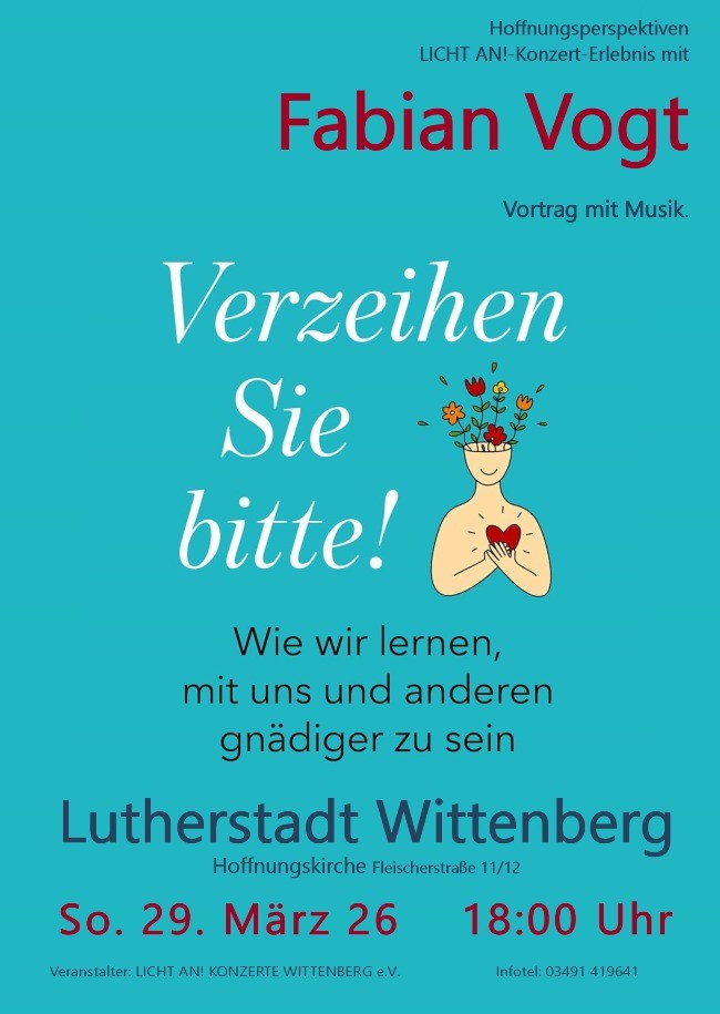 Verzeihen Sie bitte &hellip;  Ein Abend &uuml;ber die Kunst der Gnade