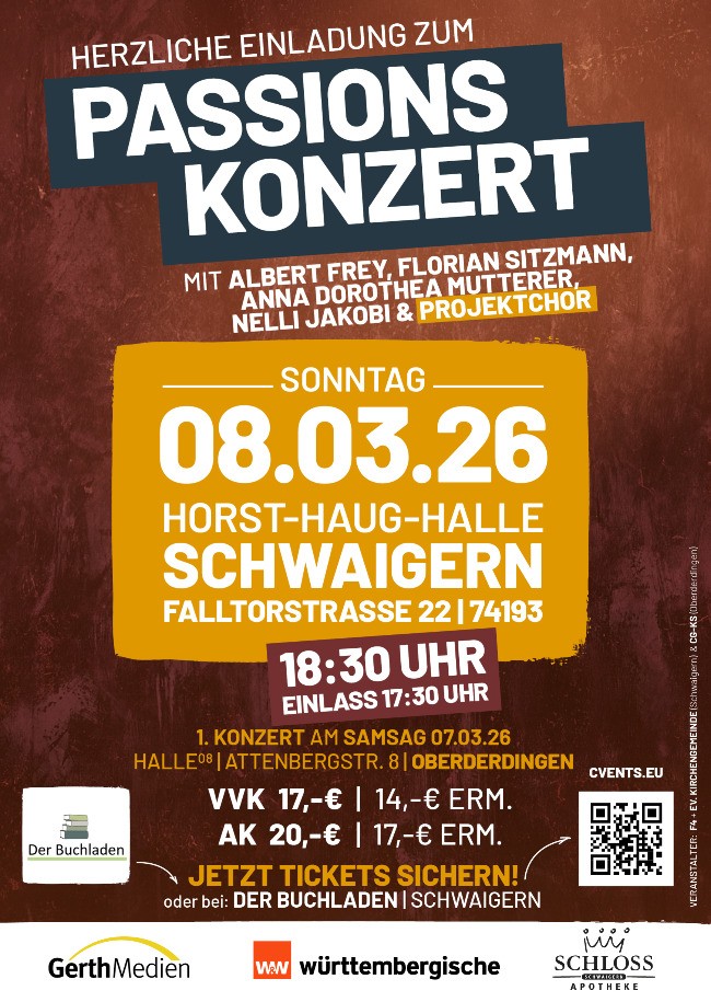 Passionskonzert mit Projektchor